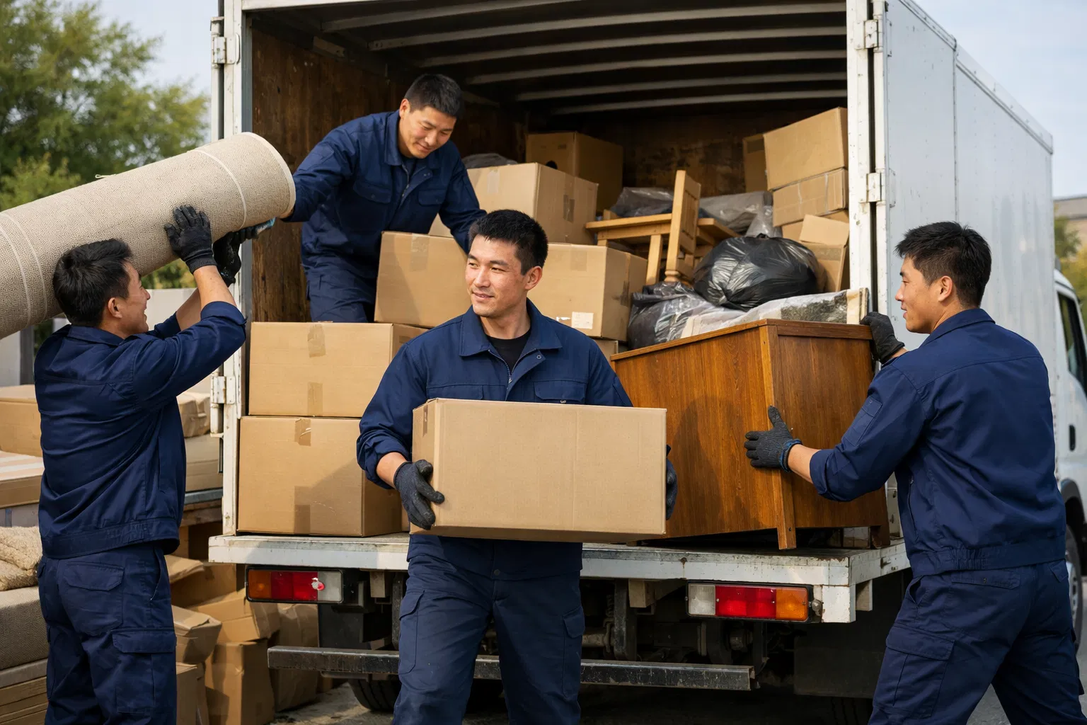 영진철거업체 작업 현장